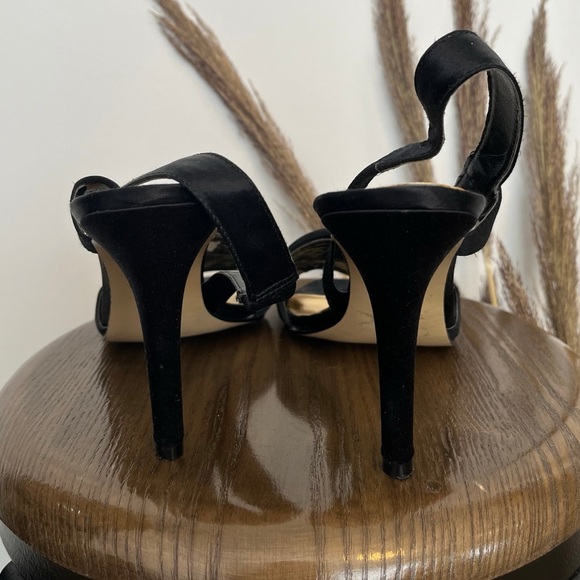 Enzo Engiolini Black Slingback Heels size 10 - Picture 6 of 10